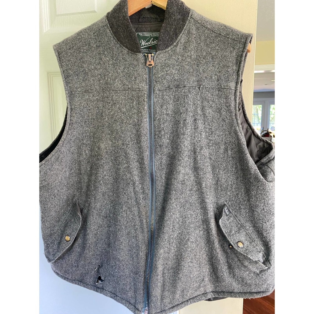 Vintage Men's Woolrich Vest XXL